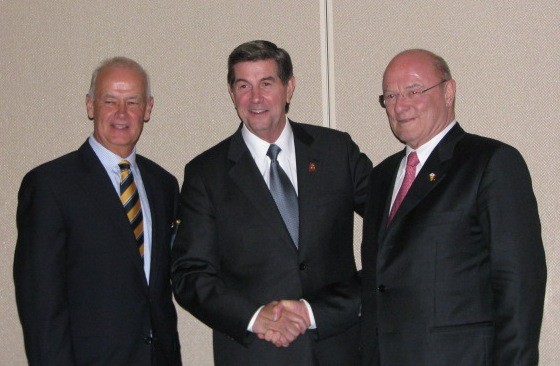 Governor Bob Riley, Bill Taylor, Rainer Bauer Award